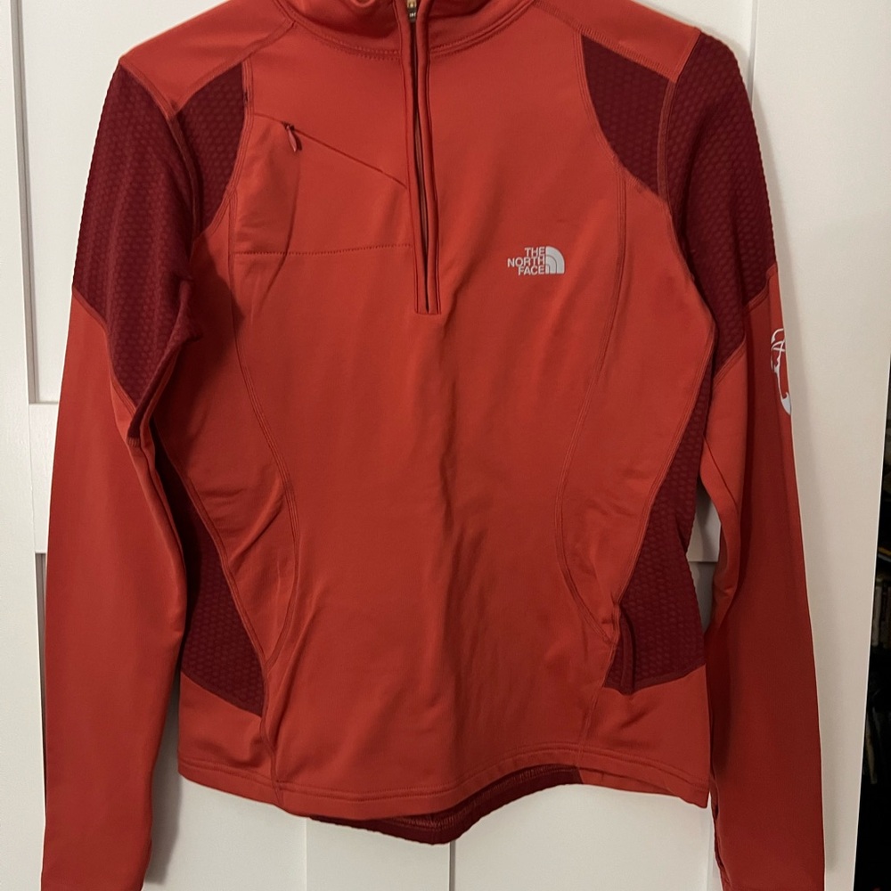 The North Face Fiery Red Women's pullover shirt